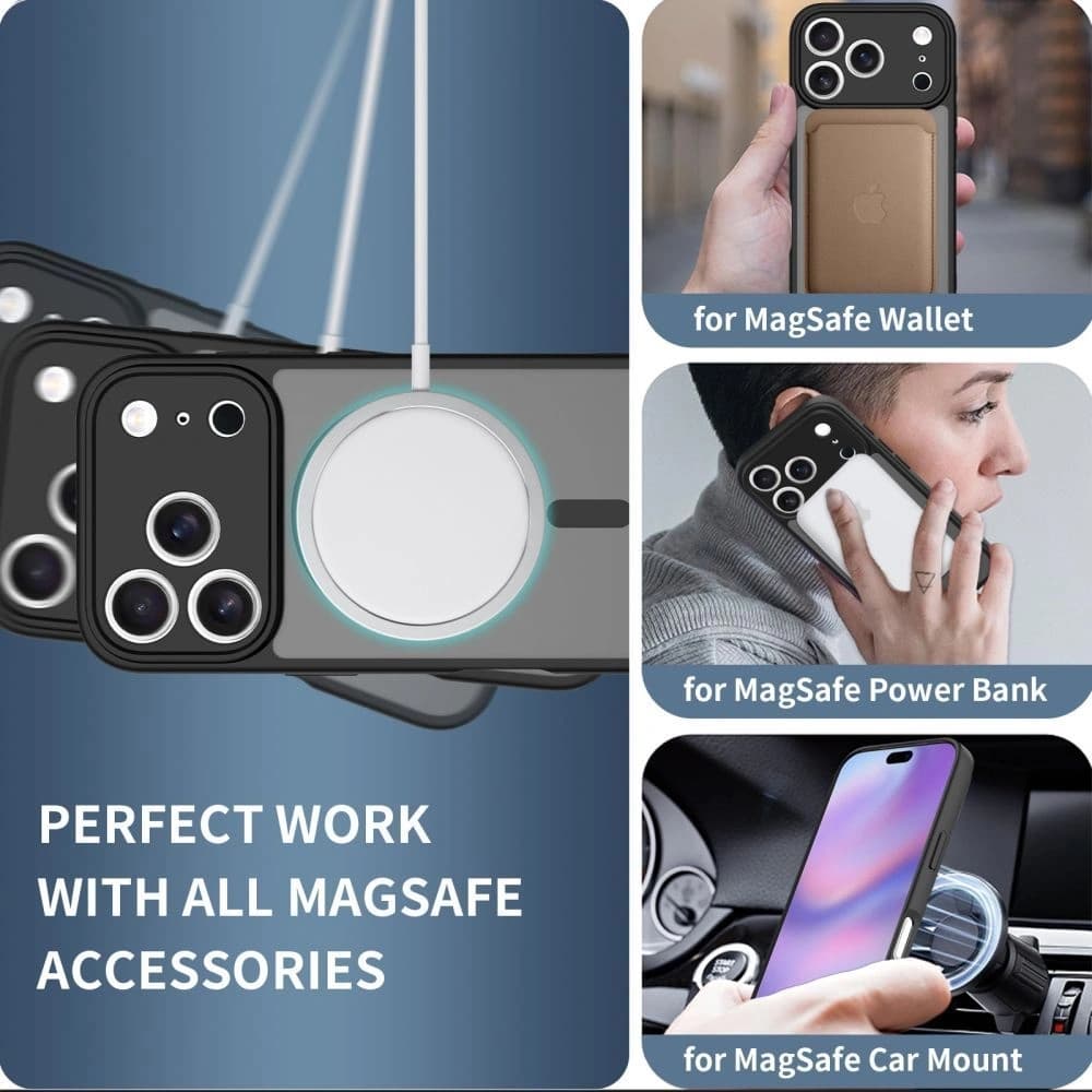 Tech-Protect BasicMag MagSafe Apple iPhone 17 Pro Max Matt Tiefblau - 6