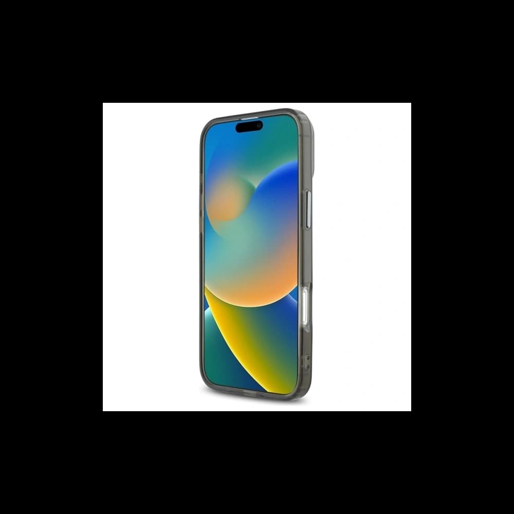 Karl Lagerfeld Apple iPhone 16 Hardcase IML Metall Karl&Choupette Kopf MagSafe schwarz - 5