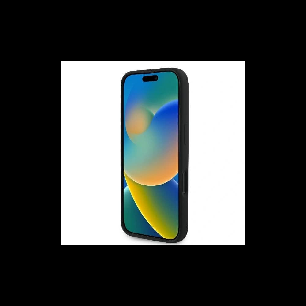 Karl Lagerfeld Apple iPhone 16 hardcase Silicone Double Heads Print MagSafe black - 5