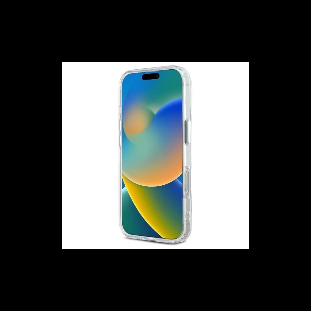 Karl Lagerfeld Apple iPhone 16 Pro Max hardcase IML Metal Karl&Choupette Head MagSafe white - 5