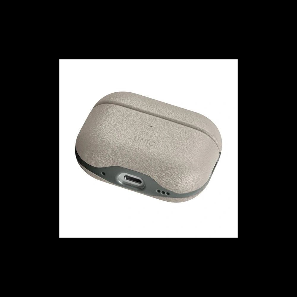 Etui UNIQ Lyden DS do Apple AirPods Pro 2 gen beżowo-zielony/ivory-lichen green - 2