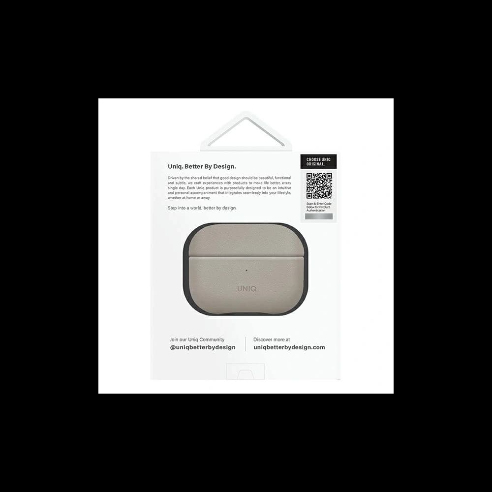 Etui UNIQ Lyden DS do Apple AirPods Pro 2 gen beżowo-zielony/ivory-lichen green - 6