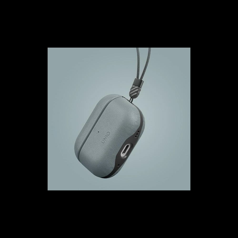 Etui UNIQ Lyden DS do Apple AirPods Pro 2 gen niebiesko-czarny/washed blue-black - 3