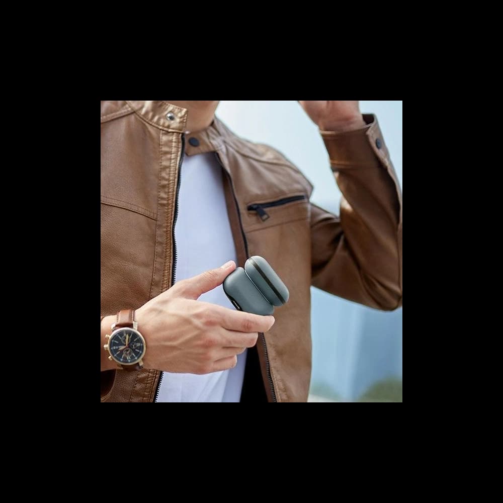 Etui UNIQ Lyden DS do Apple AirPods Pro 2 gen niebiesko-czarny/washed blue-black - 4