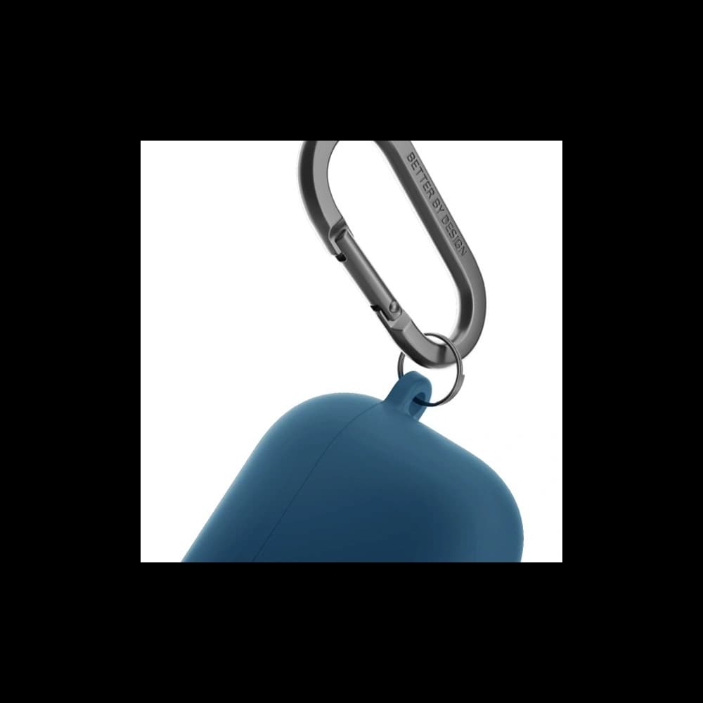 UNIQ Nexo Apple AirPods 4 + Ear Hooks Silicone pacific blue - 7