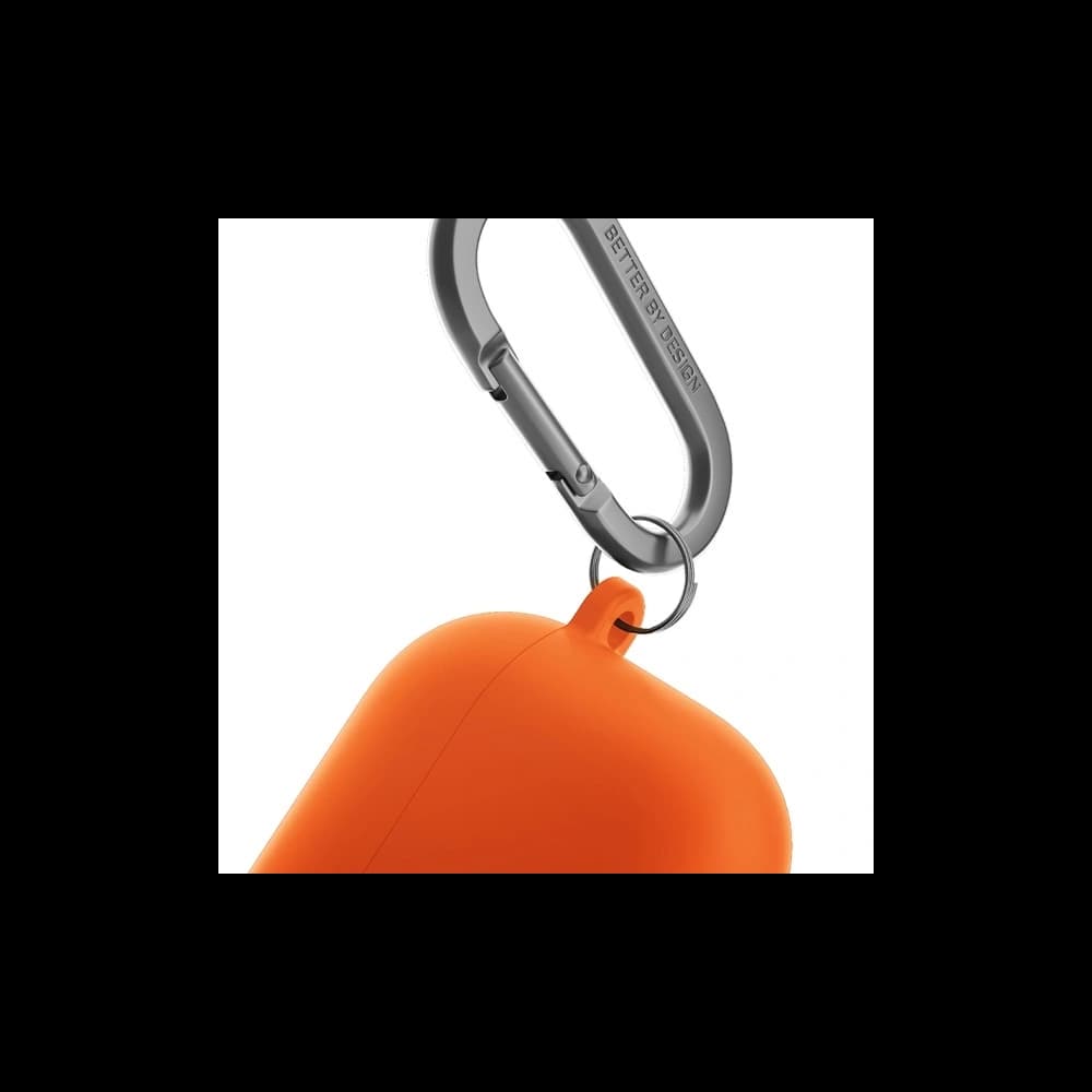 UNIQ Nexo Apple AirPods 4 + Silikon-Ohrhaken volt orange - 6