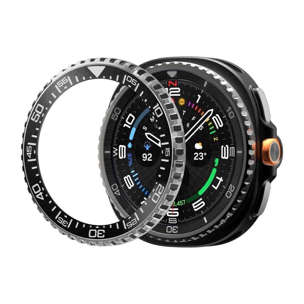 Spigen Bezel Tune Pro Diver Samsung Galaxy Watch 8 Classic 46mm Black - 1