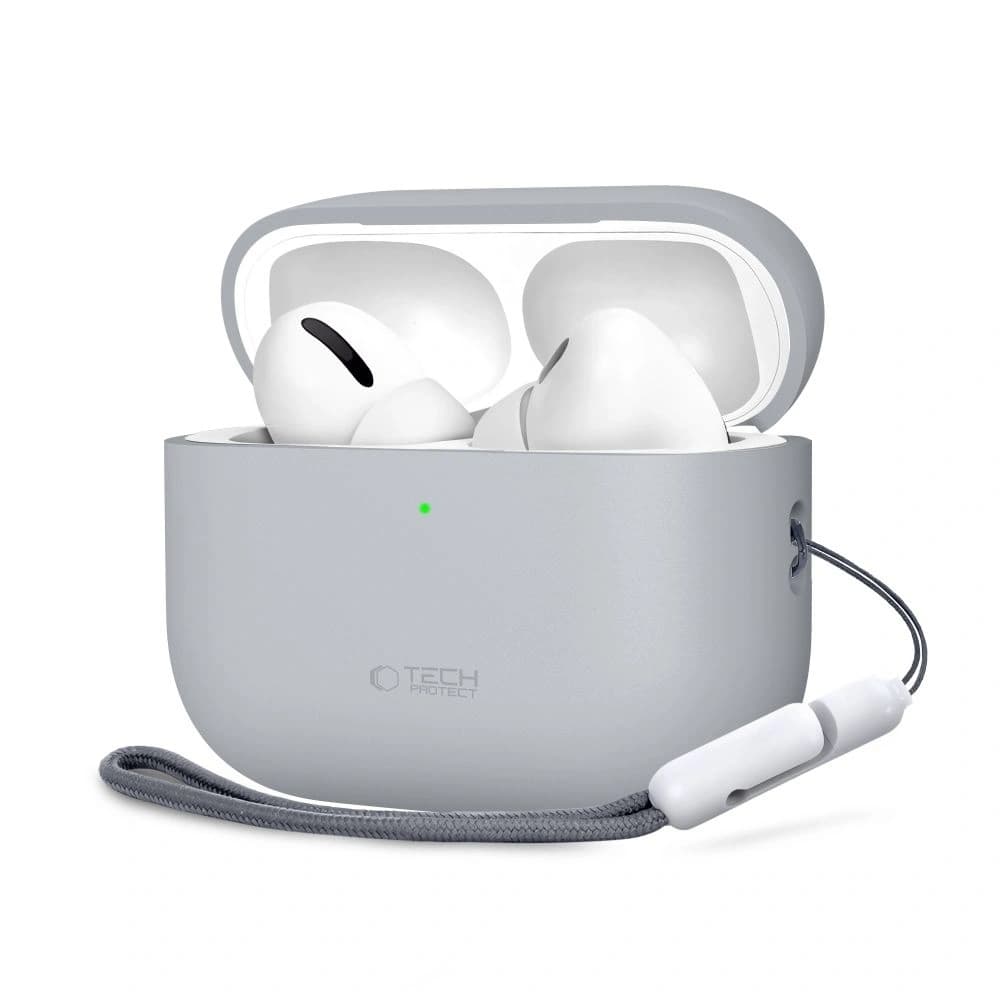 Tech-Protect Silikon Apple AirPods Pro 3 Crayon Grau - 1