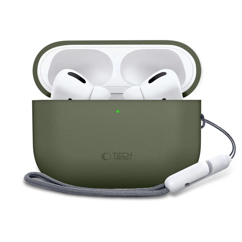Tech-Protect Silikon Apple AirPods Pro 3 Olivgrün - 2
