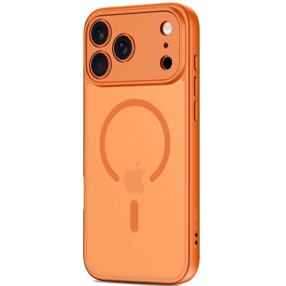 Tech-Protect Basicmag MagSafe Apple iPhone 17 Pro Max Matte Cosmic Orange - 2