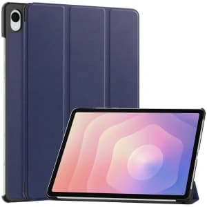 Bizon Case Tab Croc Samsung Galaxy Tab S11 Ultra navy blue