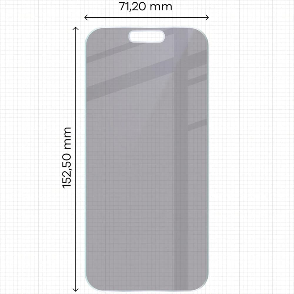 Bizon Glass Mule Shadow Apple iPhone Air matte - 2