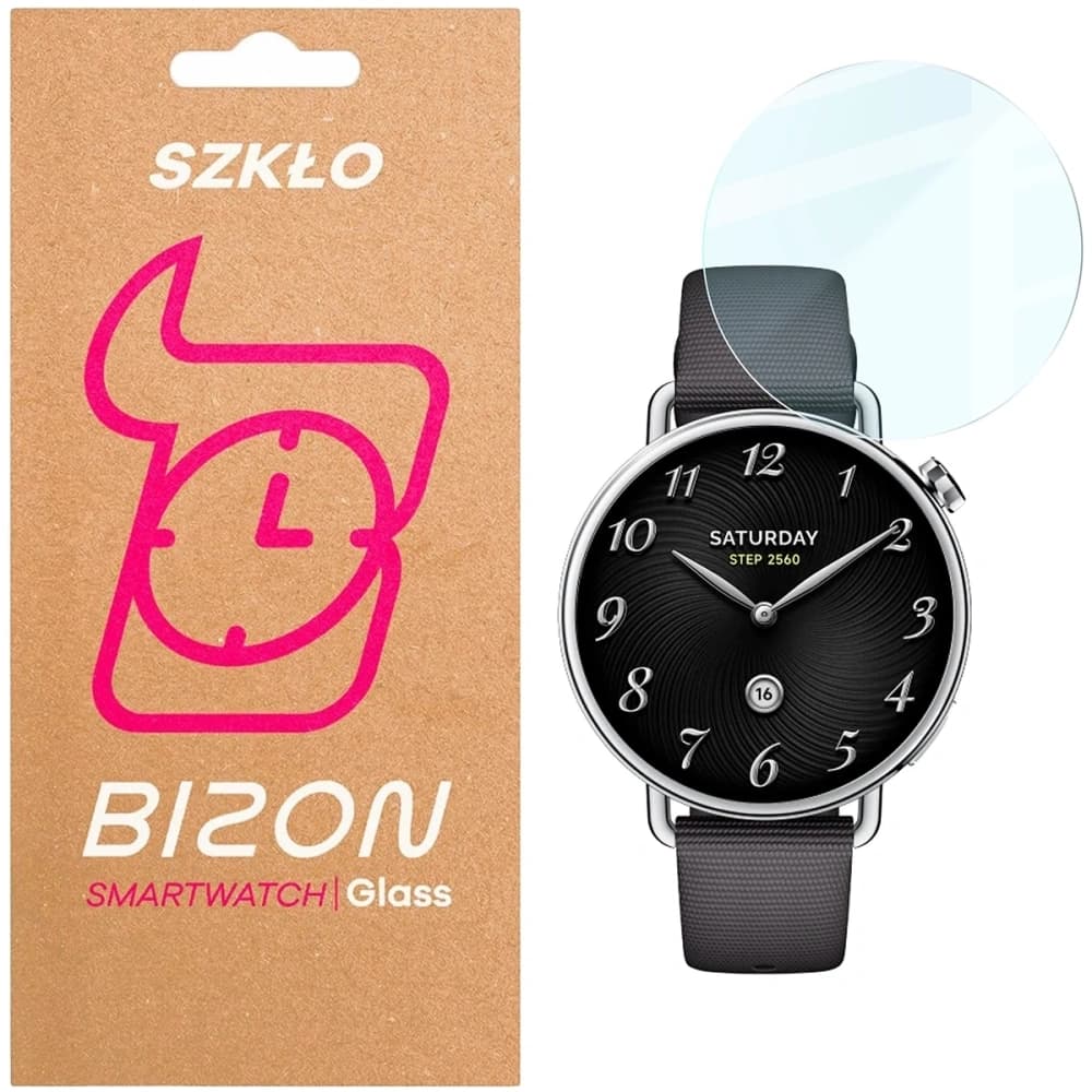 Bizon Glass Watch Clear Xiaomi Watch S4 41mm - 1