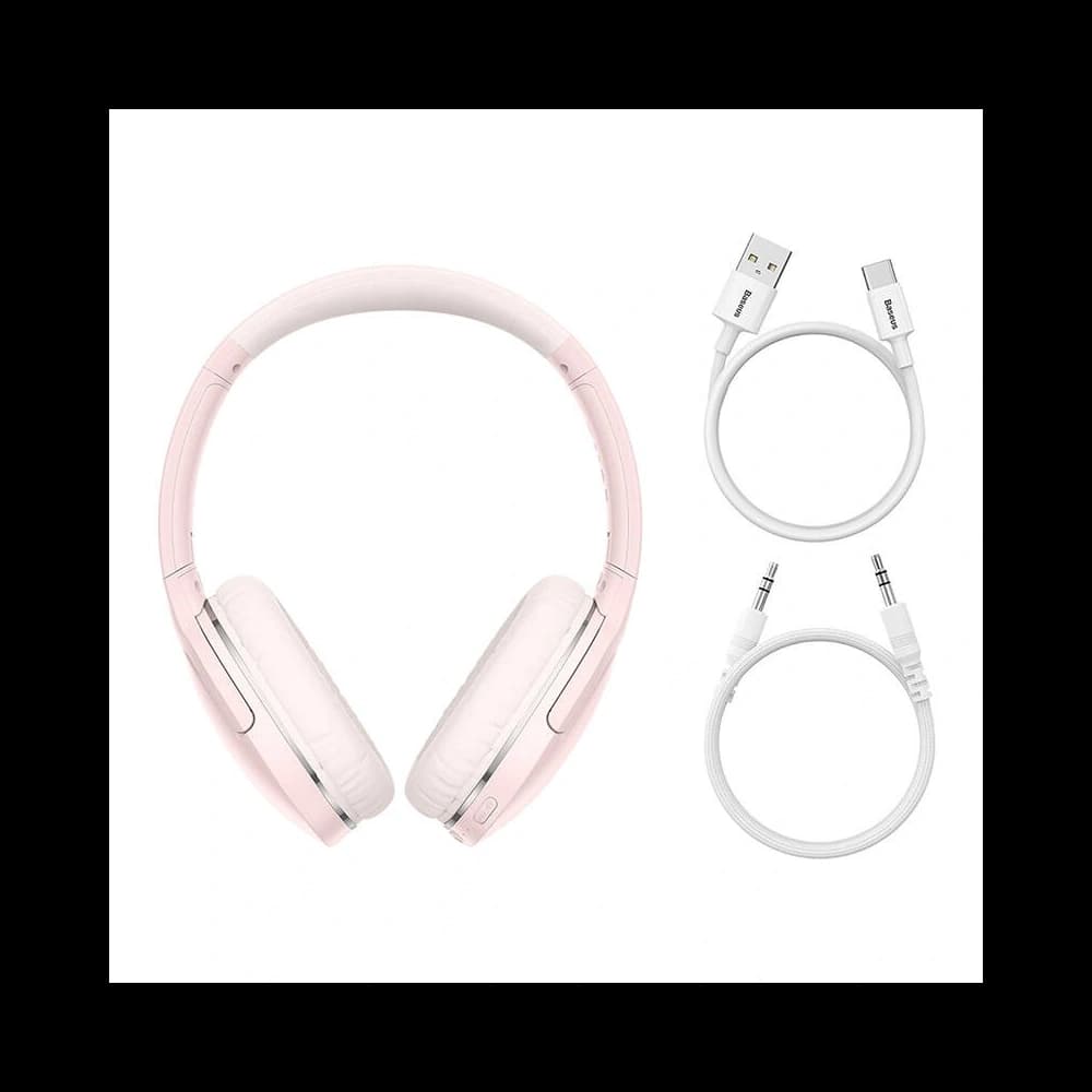 Baseus Encok D02 PRO Kabellose Over-Ear Kopfhörer Bluetooth 5.0 (Rosa) - 2