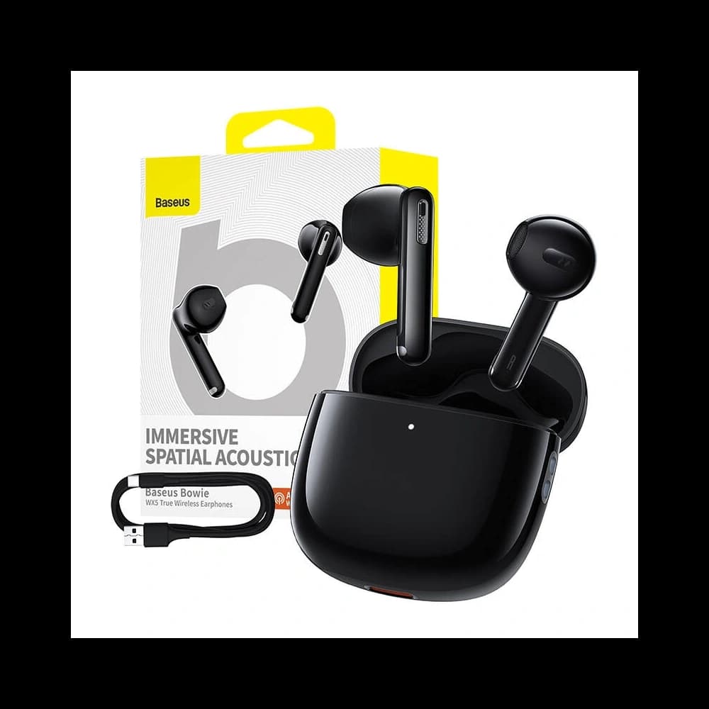 Baseus Bowie WX5 TWS Wireless Earbuds Bluetooth 5.3 (black) - 9