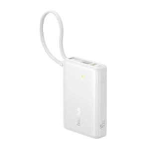 Baseus PicoGo Digital Display Power Bank 10000mAh 45W (white)