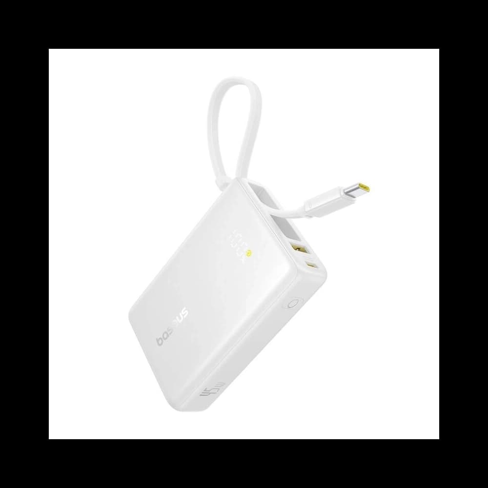 Baseus PicoGo Digital Display Power Bank 10000mAh 45W (white) - 2