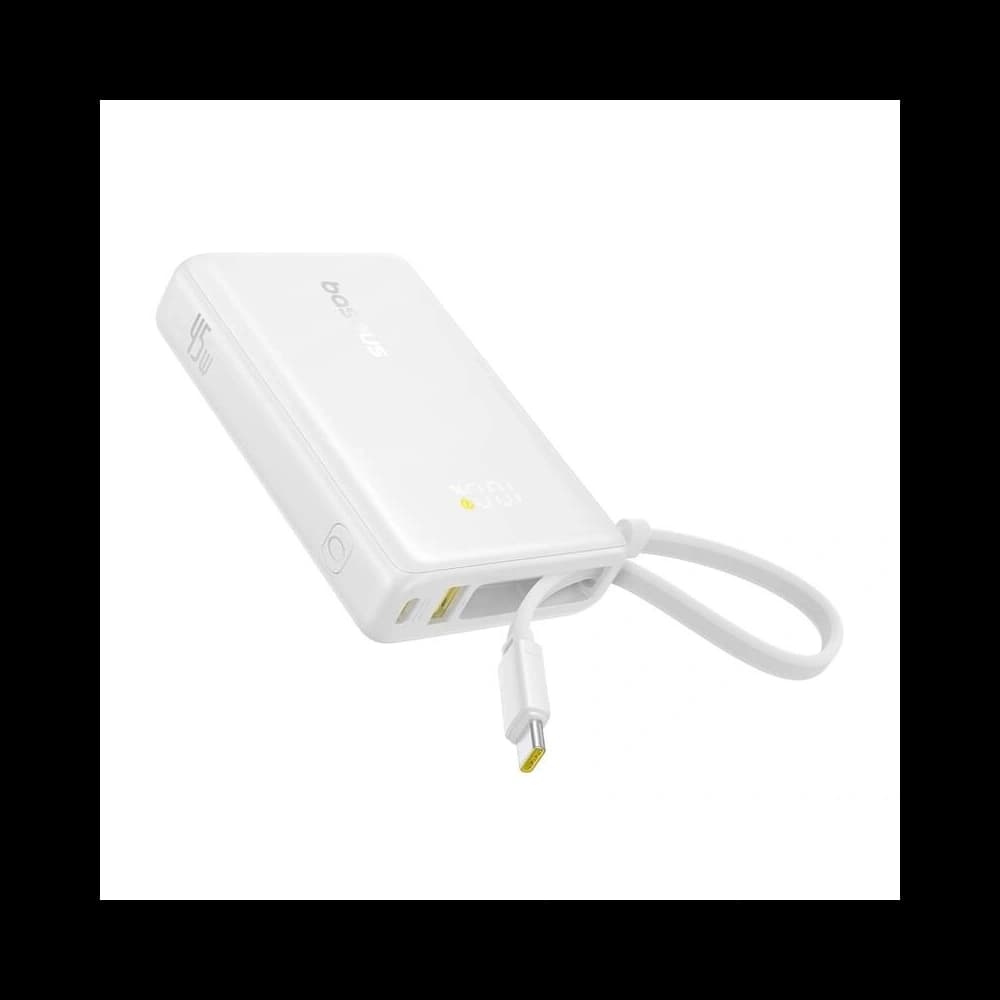 Baseus PicoGo Digital Display Power Bank 10000mAh 45W (white) - 3