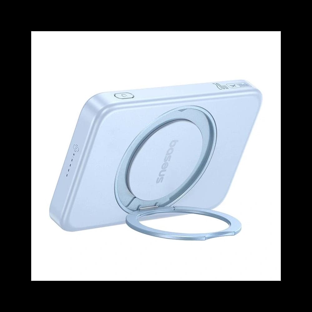 Baseus Power Bank mit Stand PicoGo Qi2 5000mAh 20W (blau) - 2