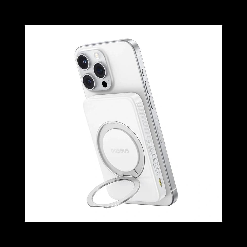 Baseus PicoGo Qi2 5000mAh 20W Magnetic Power Bank with Stand - 3