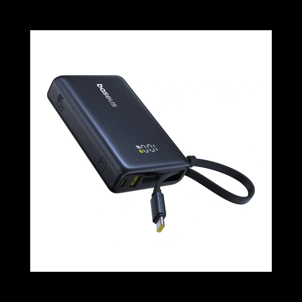 Powerbank Baseus PicoGo Digital Display 10000mAh 45W (schwarz) - 3