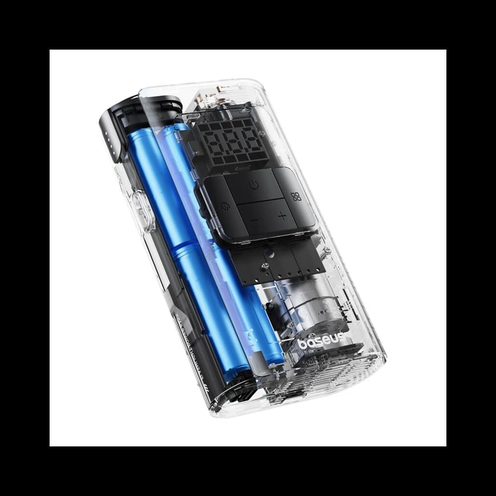 Baseus PrimeTrip VA1 2-in-1 Pump with Flashlight Black - 6