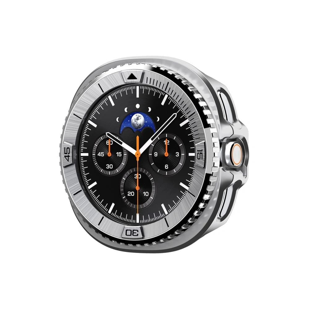 Spigen Bezel Tune Pro Pilot Samsung Galaxy Watch 8 Classic 46mm Silver - 2