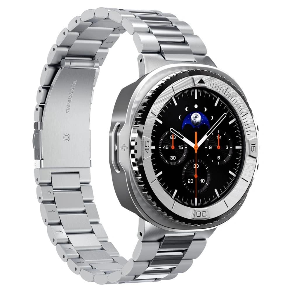 Spigen Bezel Tune Pro Pilot Samsung Galaxy Watch 8 Classic 46mm Silver - 8