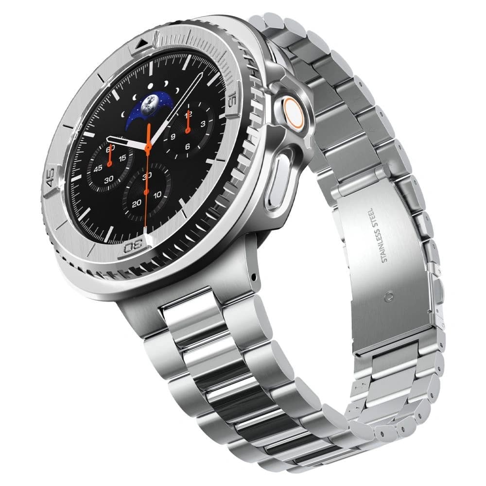 Spigen Bezel Tune Pro Pilot Samsung Galaxy Watch 8 Classic 46mm Silver - 10