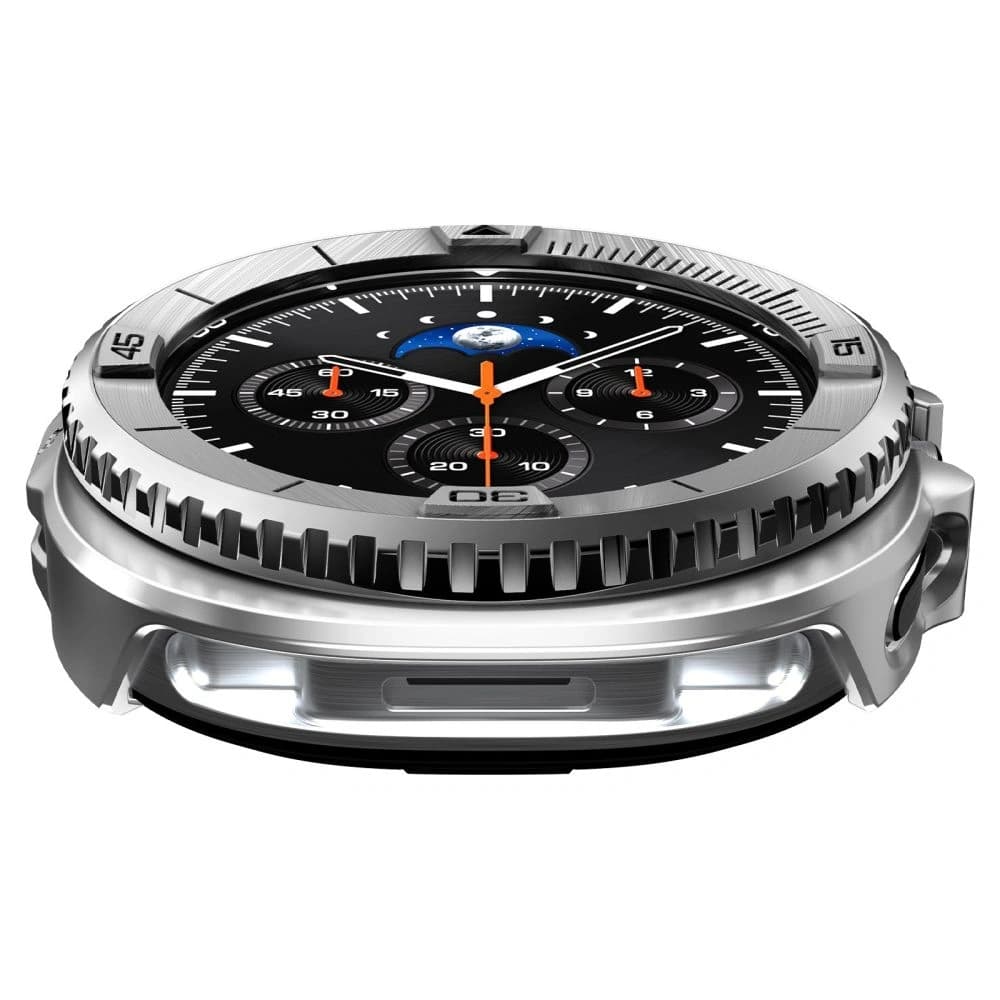 Spigen Bezel Tune Pro Pilot Samsung Galaxy Watch 8 Classic 46mm Silver - 11