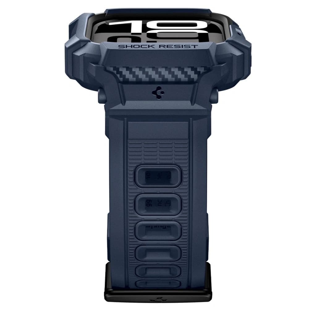 Spigen Rugged Armor Pro V2 Apple Watch 10 / 11 42mm Marineblau - 6
