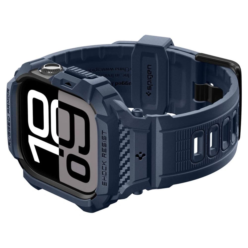 Spigen Rugged Armor Pro V2 Apple Watch 10 / 11 42mm Marineblau - 10