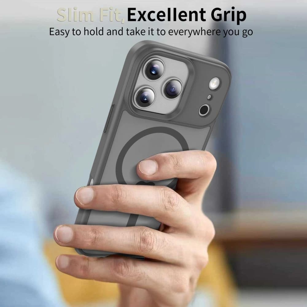 Tech-Protect Magmat MagSafe Apple iPhone 17 Pro Max Matt Kreidegrau - 7