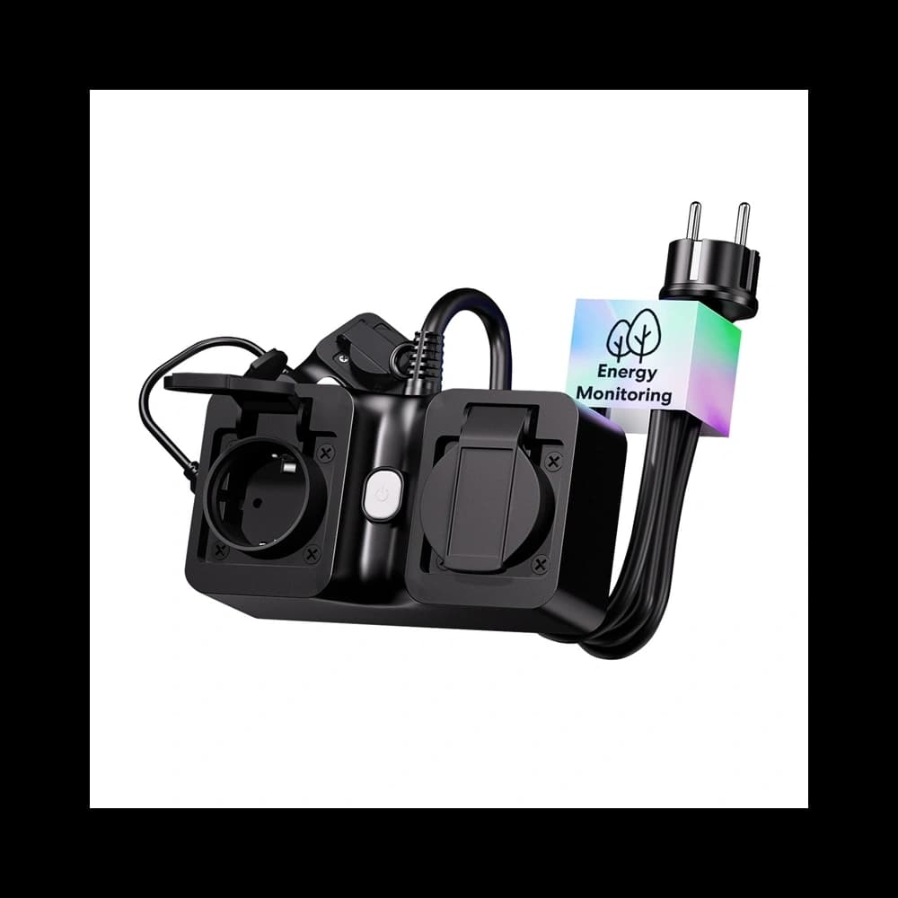 Meross MOP320MA-EU Smart WiFi-Steckdosenleiste, Außenbereich, IP44 (Matter) - 2