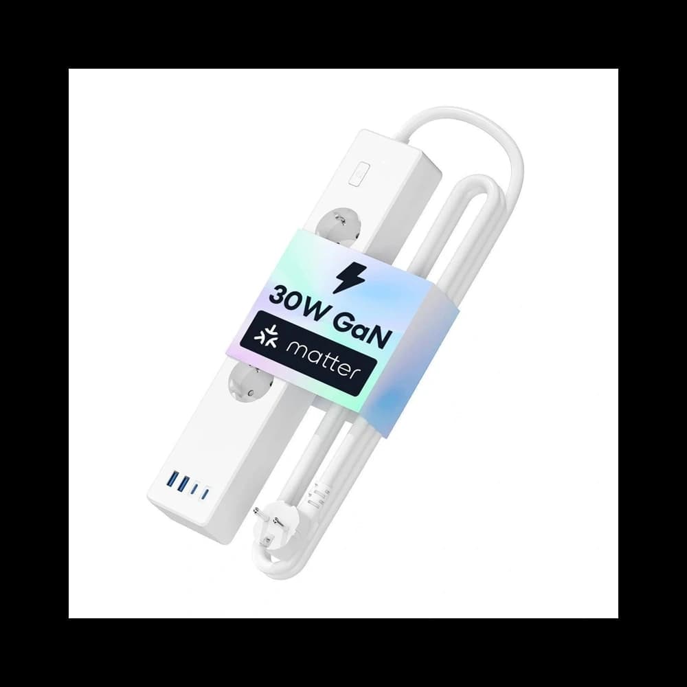 Meross MSP844(EU) Smart Fast Charging Power Strip, 4xAC, 2xUSB-A, 2xUSB-C (Matter) - 2