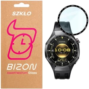 Bizon Glas Uhr Edge Hybrid Huawei Watch GT6 Pro 46mm schwarz