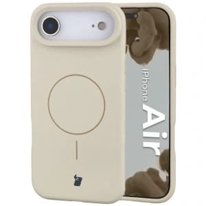 Bizon Soft Case Magnetic Apple iPhone Air écru