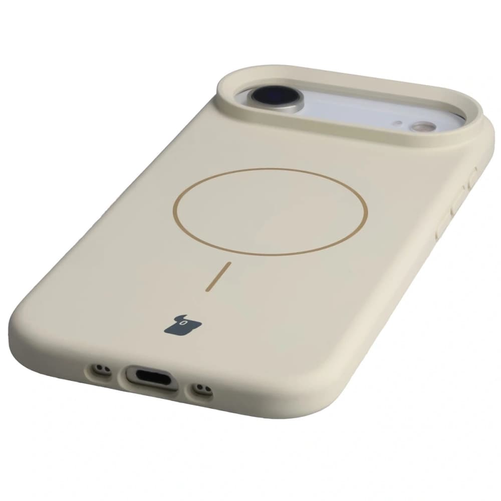 Bizon Soft Case Magnetic Apple iPhone Air écru - 3