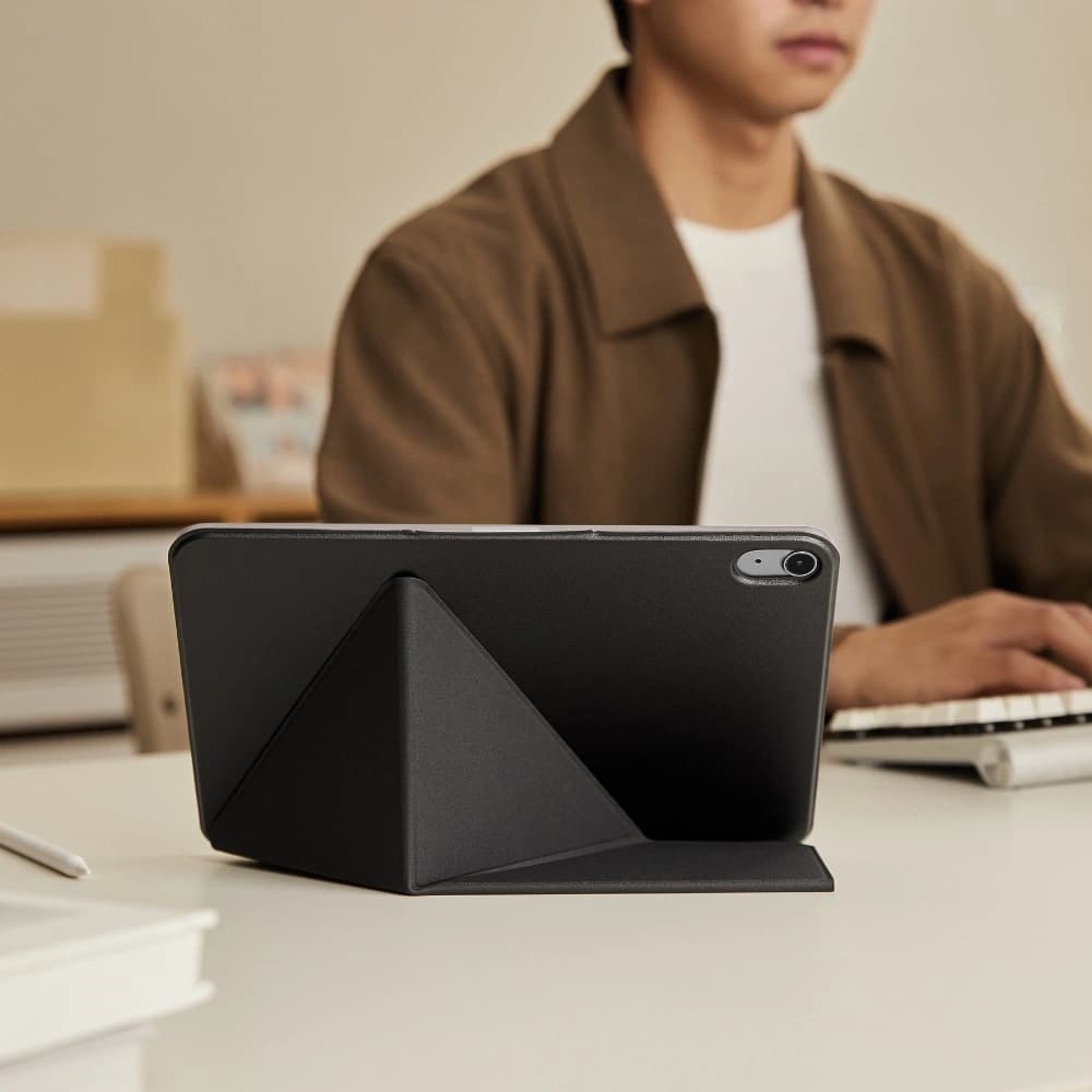 PITAKA MagEZ Folio 2 für Apple iPad Pro 11" 2022 / Air 10,9" 2022 / iPad Air 11" 2024/2025 schwarz - 6