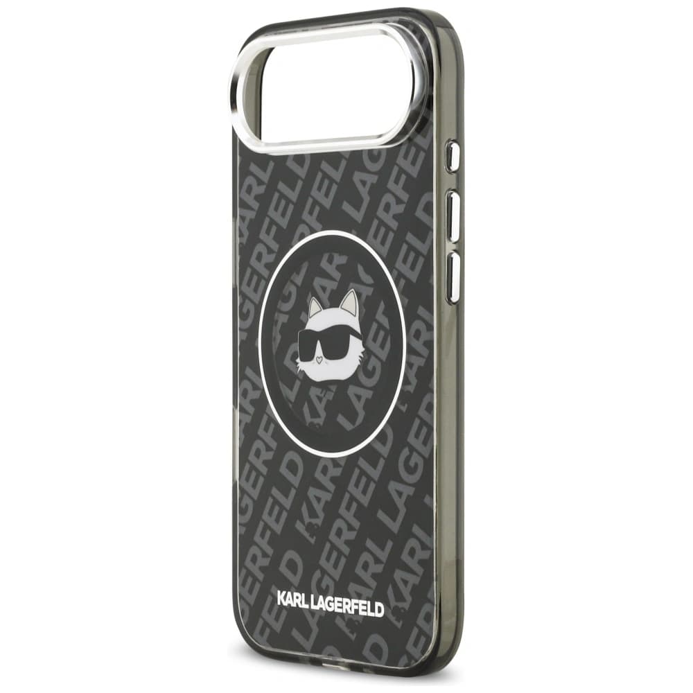 Karl Lagerfeld IML Choupette Kopf Logo MagSafe Apple iPhone Air schwarz - 6