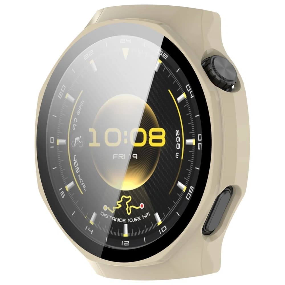 Bizon Case+Glass Uhr Huawei Watch GT6 Pro 46mm beige - 5