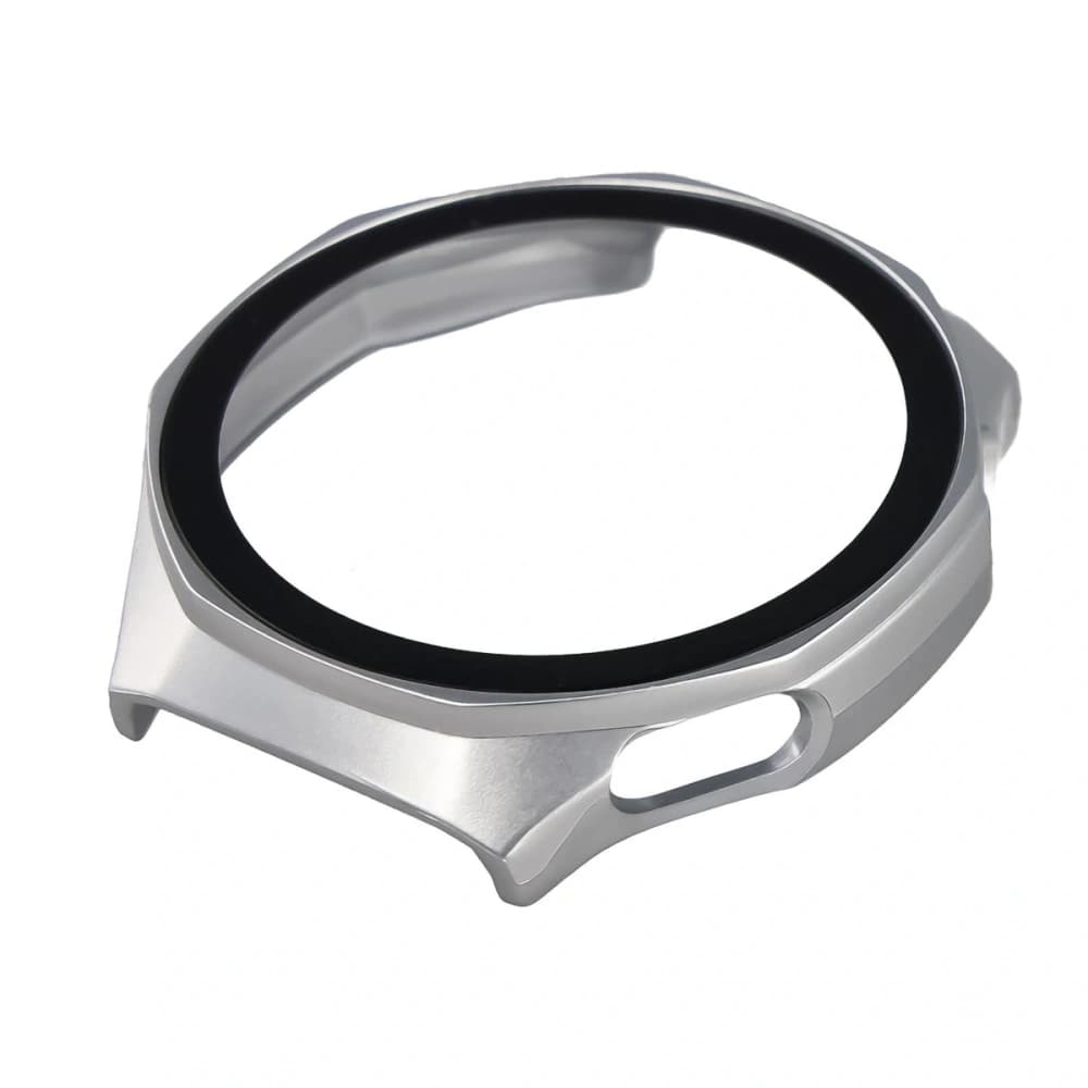 Bizon Case+Glass Uhr Huawei Watch GT6 Pro 46mm matt silber - 6