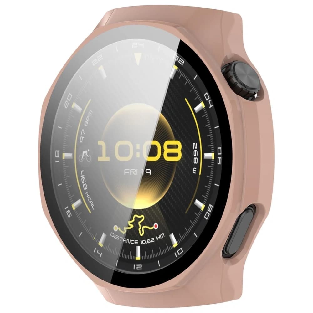 Bizon Case+Glas Uhr Huawei Watch GT6 Pro 46mm pink - 5