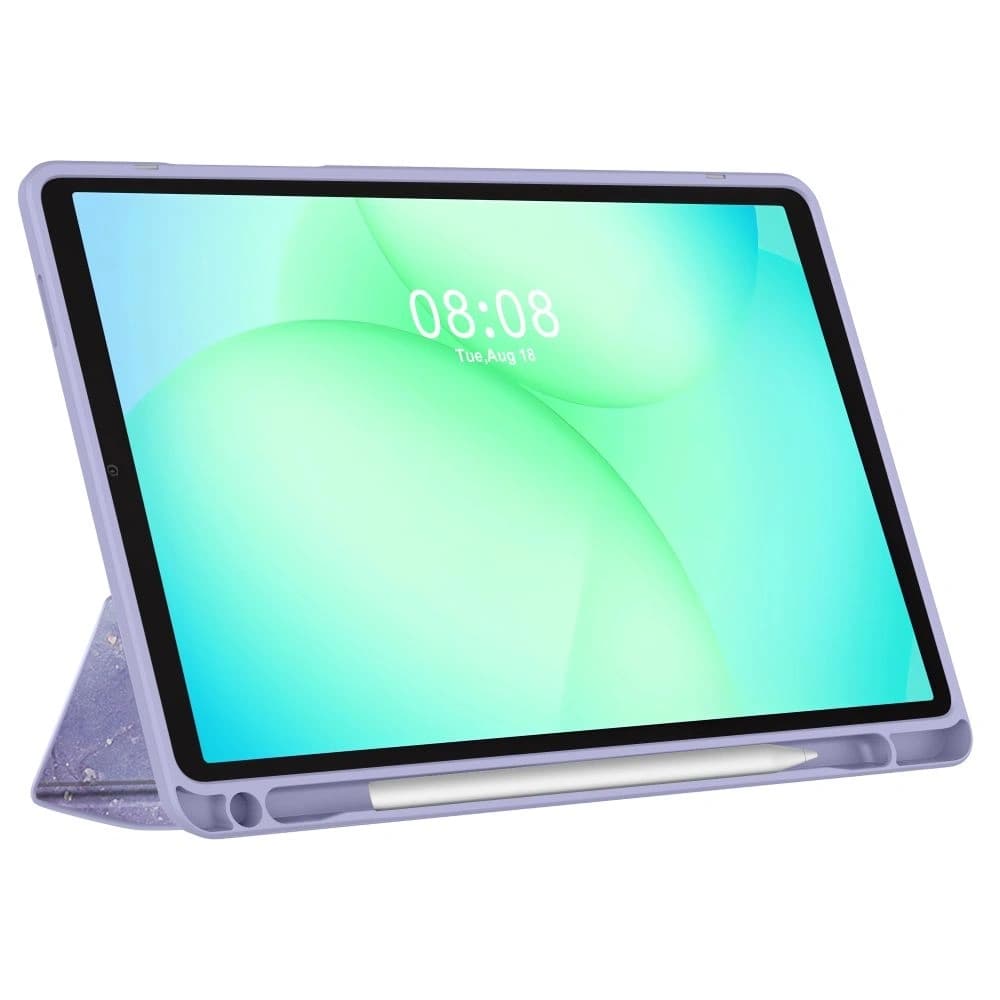 Tech-Protect Smartcase Pen Hybrid Samsung Galaxy Tab A9 / A11 8.7 X110 / X115 / X133 / X135 Violet Marble - 3