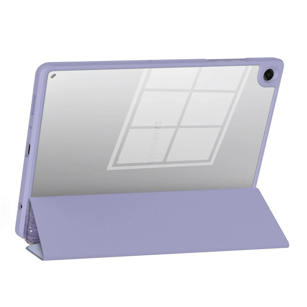 Tech-Protect Smartcase Pen Hybrid Samsung Galaxy Tab A9 / A11 8.7 X110 / X115 / X133 / X135 Violet Marble - 5
