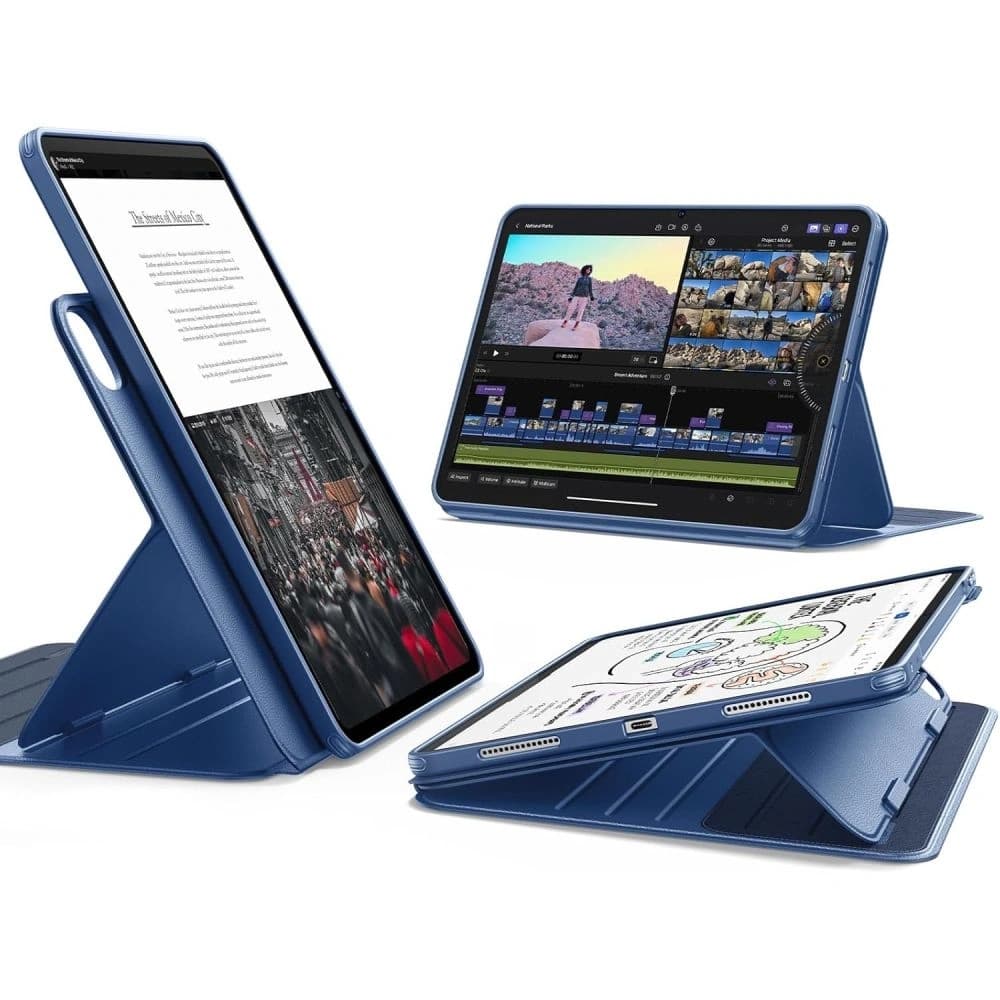 ESR Flip Hybrid Apple iPad Pro 13” 2024/2025 Marineblau - 1