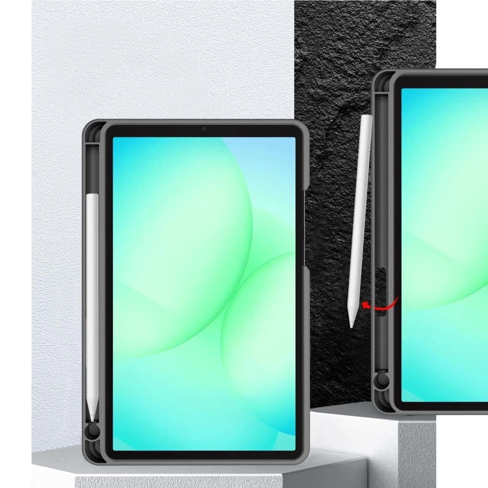 Tech-Protect SmartCase Pen Canvas Samsung Galaxy Tab A9 / A11 8.7 X110 / X115 / X133 / X135 Anthrazitgrau - 10
