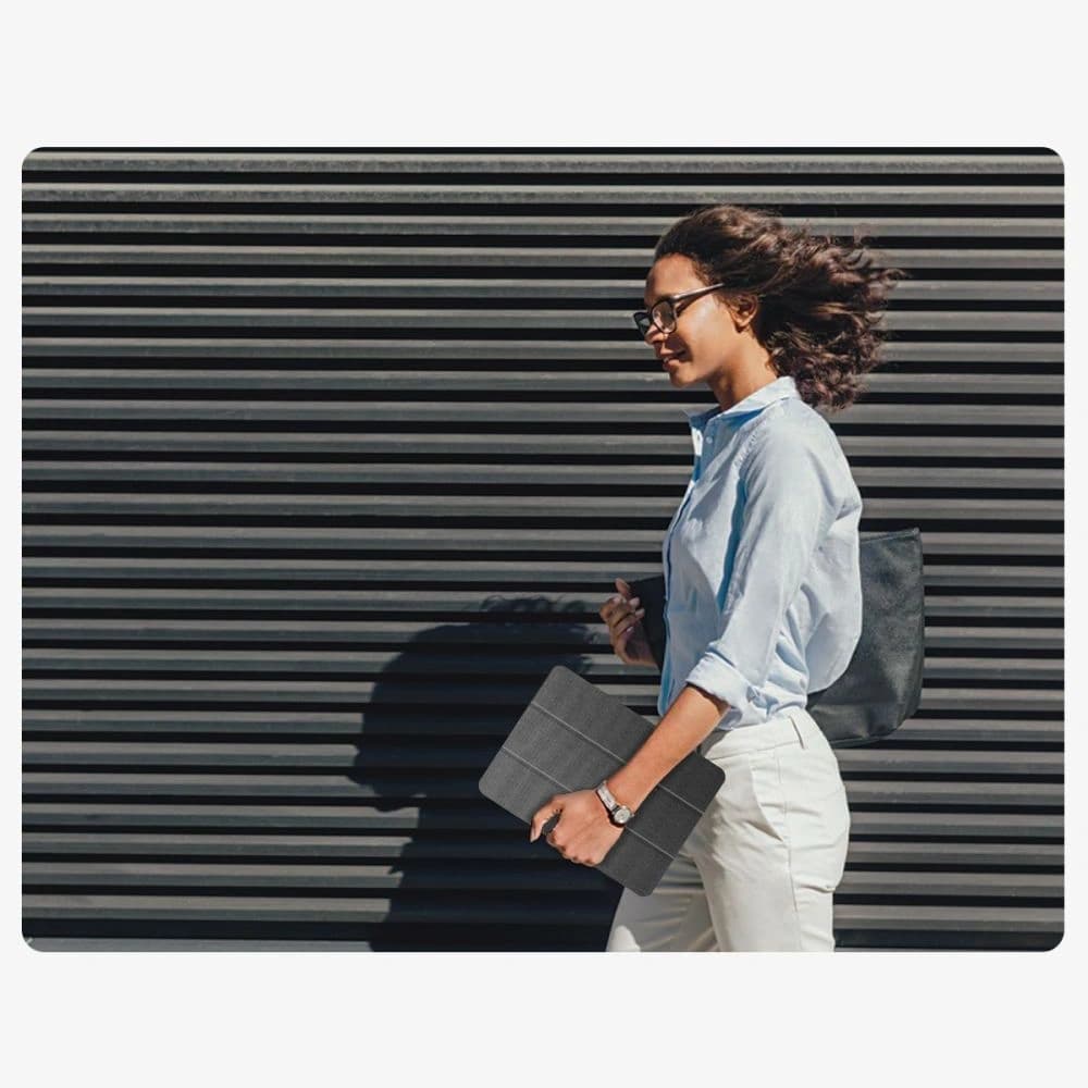 Tech-Protect SmartCase Pen Canvas Samsung Galaxy Tab A9 / A11 8.7 X110 / X115 / X133 / X135 Anthrazitgrau - 13