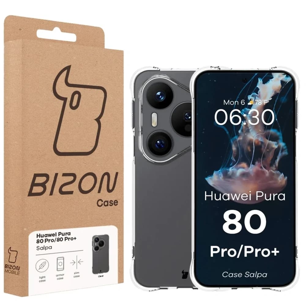 Bizon Case Salpa Huawei Pura 80 Pro / Pro Plus klar - 7