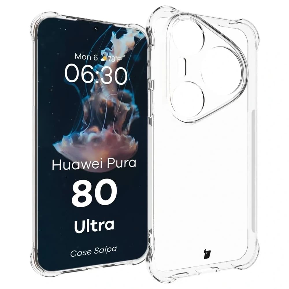 Bizon Case Salpa Huawei Pura 80 Ultra clear - 1